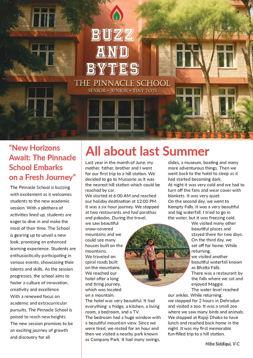 Newsletter APRIL -JUNE 28 june