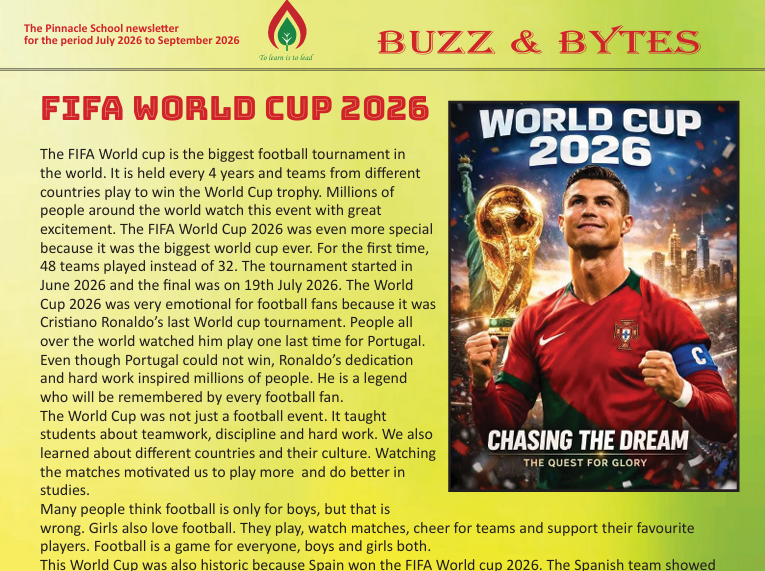 BUZZ AND BYTES July 2026 to September 2026